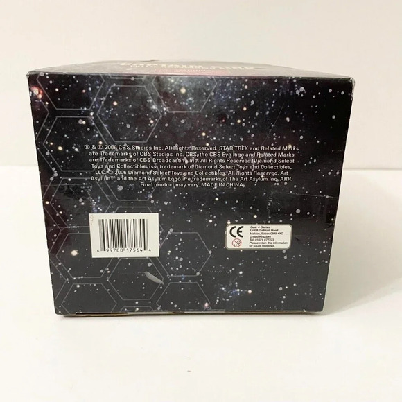 2006 Star Trek Captain Kirk with Command Chair Diamond Select Art Asylum Flaws - Picture 12 of 16